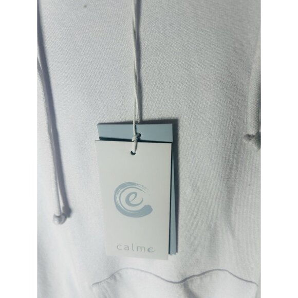 Calme By Johnny Was White Mira Pullover Hoodie XXL NWT Retail $168 - Picture 6 of 6